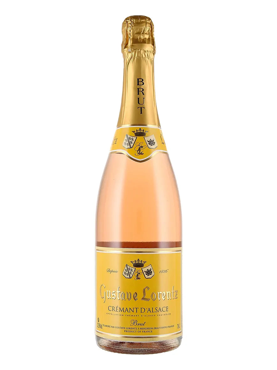 Crémant d'Alsace Brut Rosé AOC Gustave Lorentz