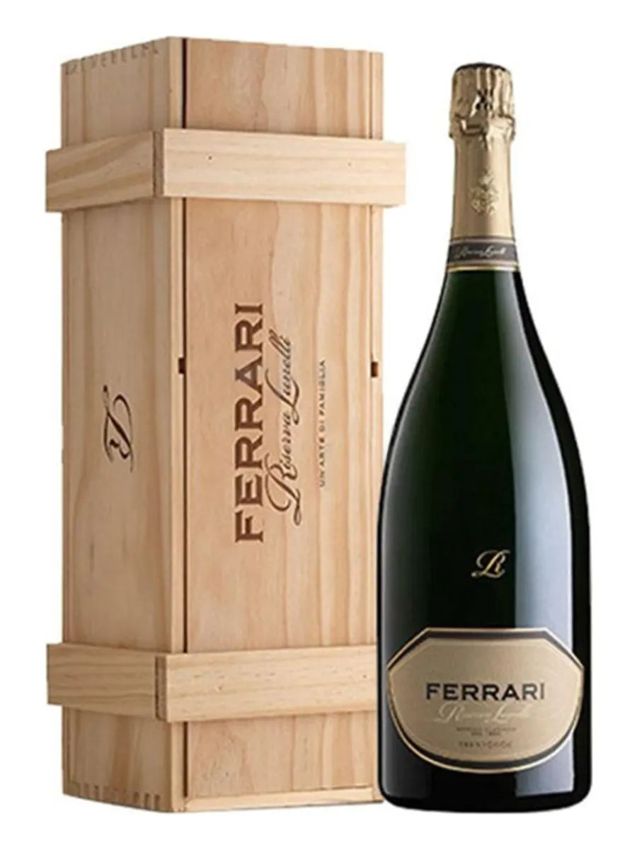 Riserva Lunelli 2015 Trento DOC Ferrari Cassa Legno - Magnum